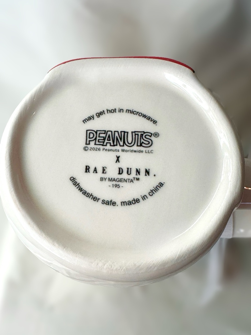 Snoopy Peanuts “All Star Dad” Double-Sided Collectible Mug by Rae Dunn - Picture 4 of 6